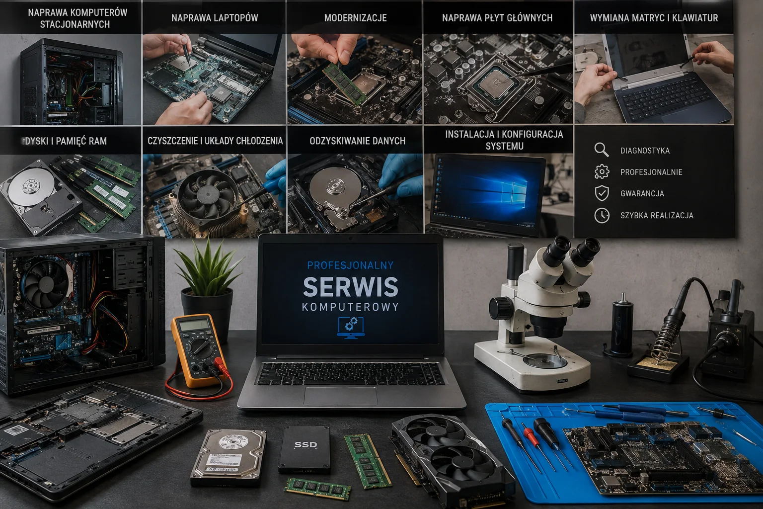 Serwis komputerowy