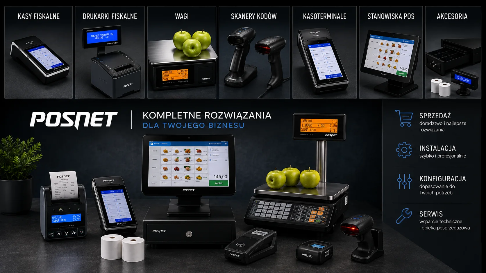 Kasy fiskalne POSNET